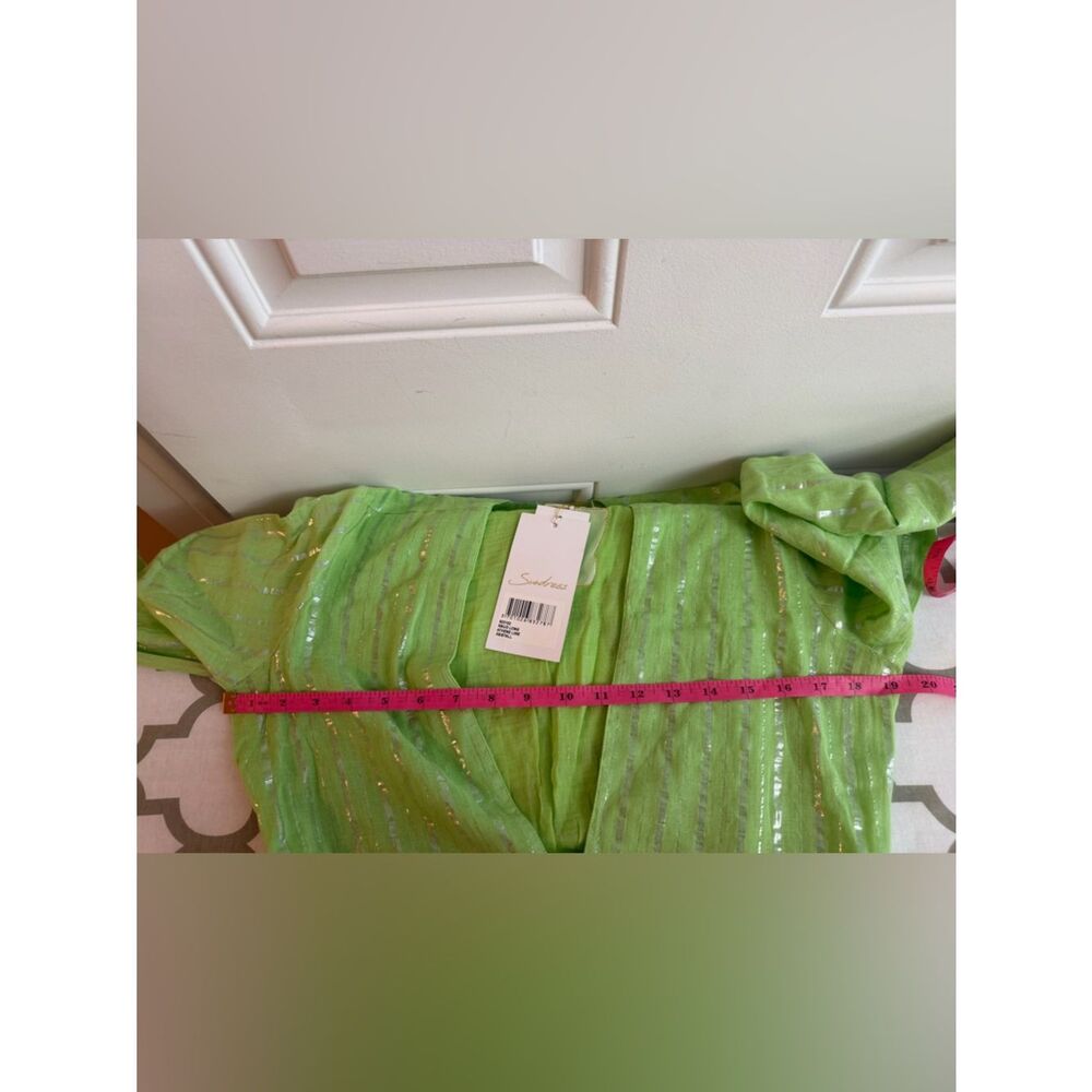 Sundress MAUD LONG DRESS ATHENE LIME NWT Size XS/S Tall - Picture 9 of 16